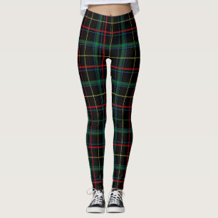 Leggings Motif Tartan Plaid