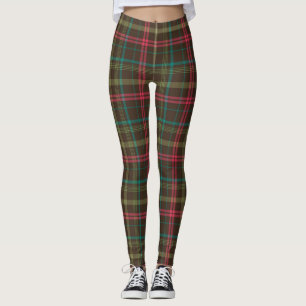 Leggings Motif tartan plaid