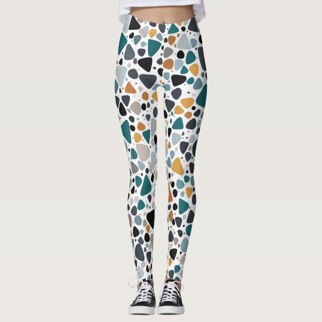 Leggings Motif Terrazzo (Devant)