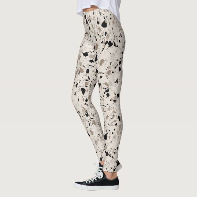 Leggings Motif Terrazzo (Gauche)