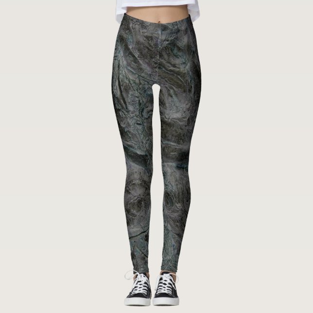 Leggings MOTIF TERREUX par Slipperywindow (Devant)