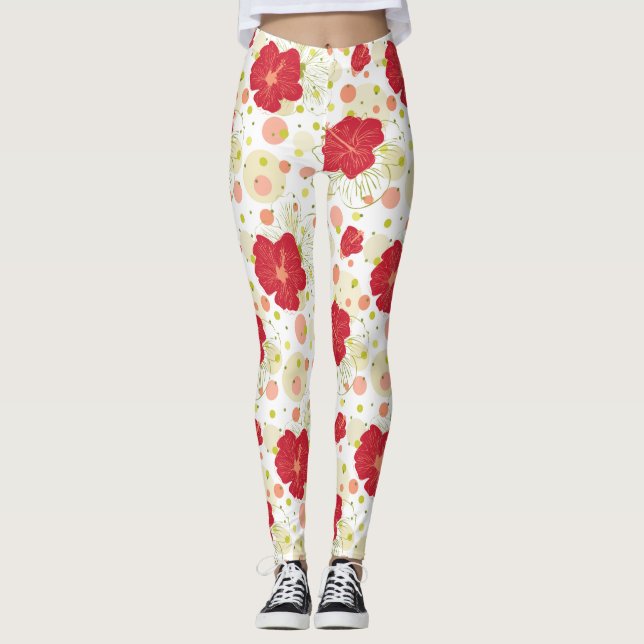 Leggings Motif tiré par la main de ketmie (Devant)