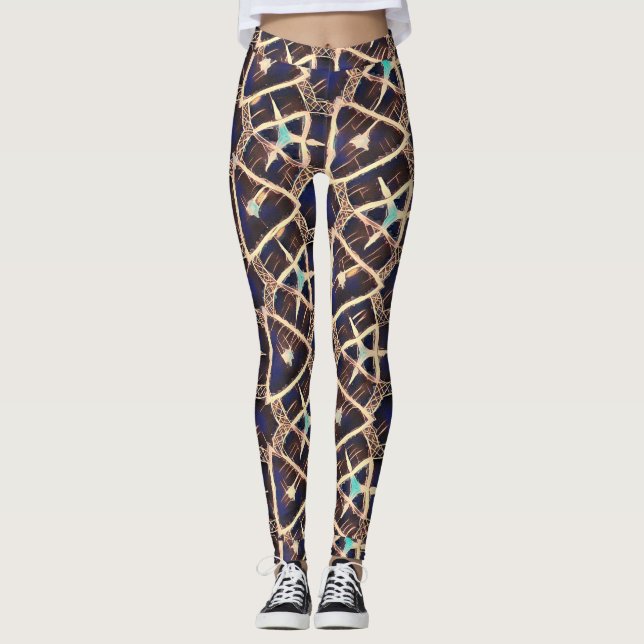 Leggings motif traditionnel (Devant)