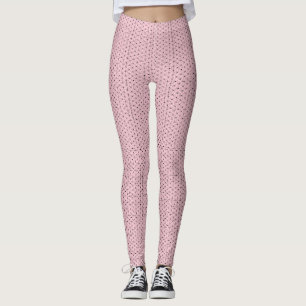 Leggings Motif traditionnel japonais à feuilles de lin