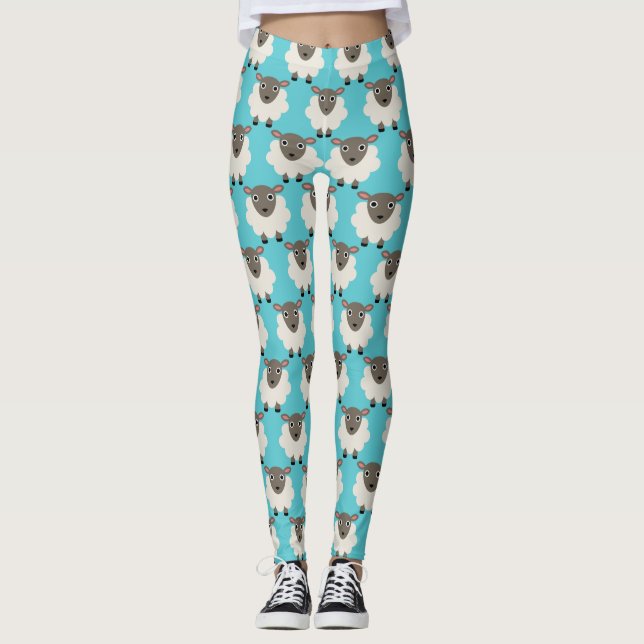 Leggings motif transparent (Devant)