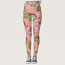 Motif transparent de dinosaure mignon