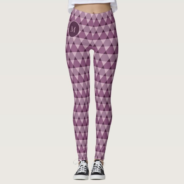 Leggings Motif triangles (Devant)