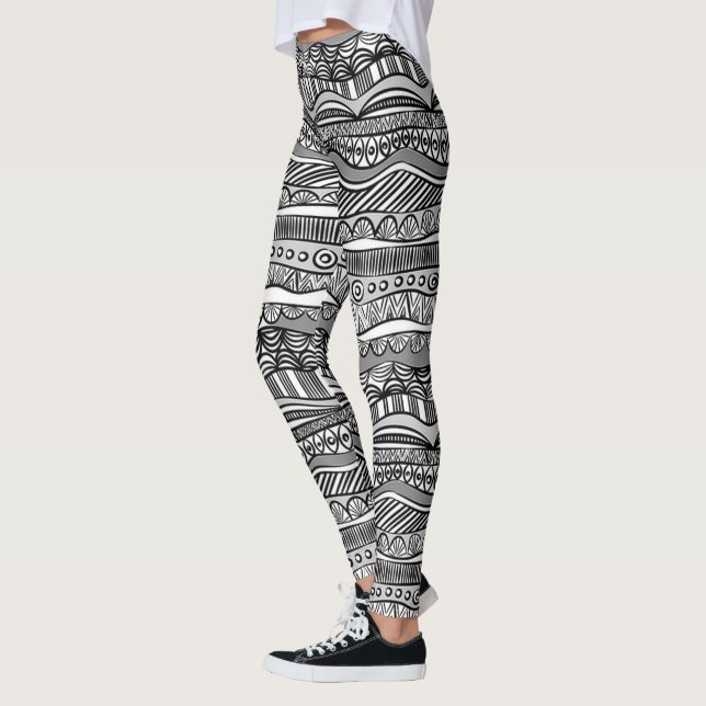 Leggings Motif Tribal (Gauche)
