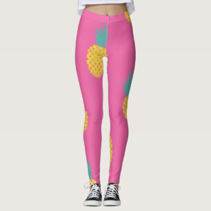 Leggings Motif tropical de l'ananas