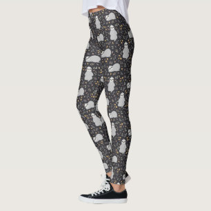 Leggings Motif tropical de paresse de bébé