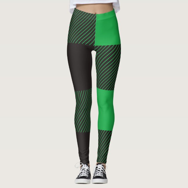 Leggings Motif vert (Devant)