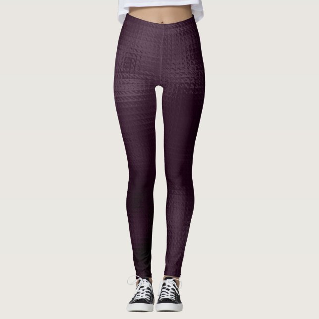 Leggings Motif Vin de Mûre  (Devant)