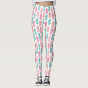 Leggings Motif vintage d'ananas