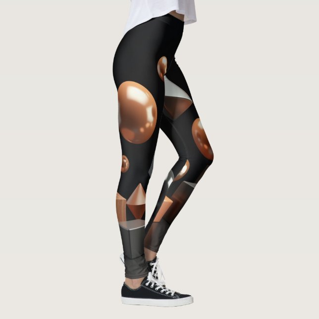 leggings motifs 3D (Droite)