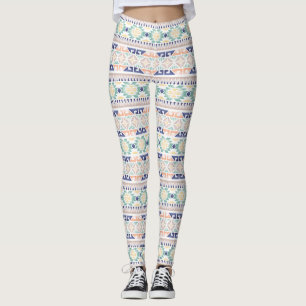 Leggings Motifs aztèques d'origine américaine