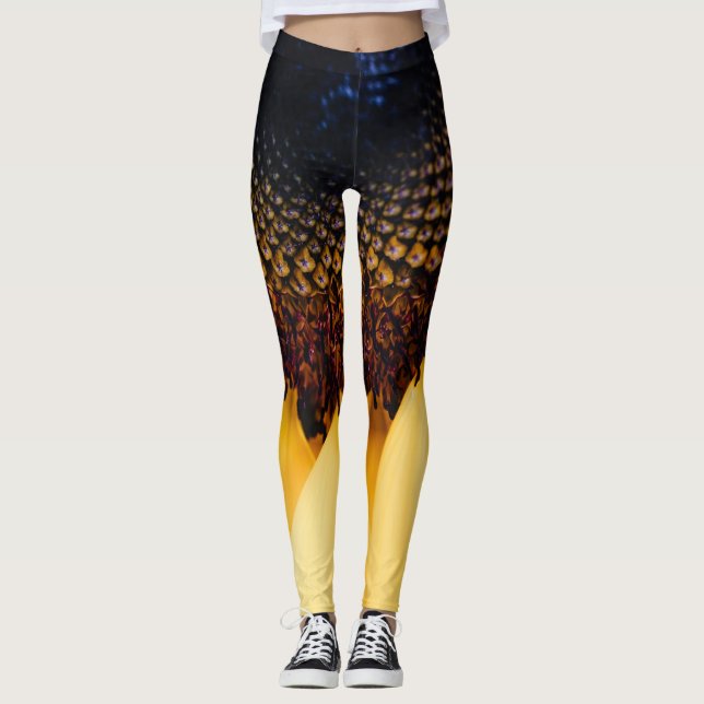 Leggings Motifs de fleurs (Devant)