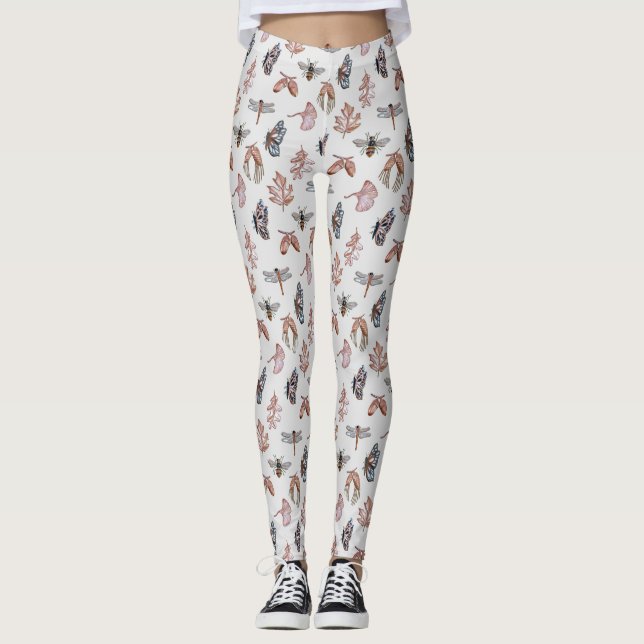 Leggings Motifs de la nature (Devant)