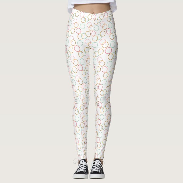 Leggings Motifs de la tendance Circle (Devant)