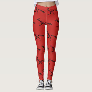 Leggings Motifs de la tribu des Roadrunner