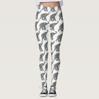 Leggings Motifs de la tribu ethnique Aztec