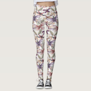 Leggings Motifs de libellules