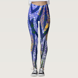 Leggings motifs de Sibérie