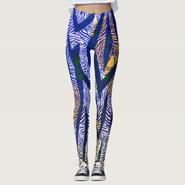 Leggings motifs de Sibérie (Devant)
