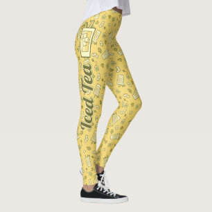 Leggings Motifs de thé glacé