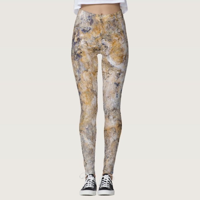 Leggings Motifs en pierre de granit (Devant)