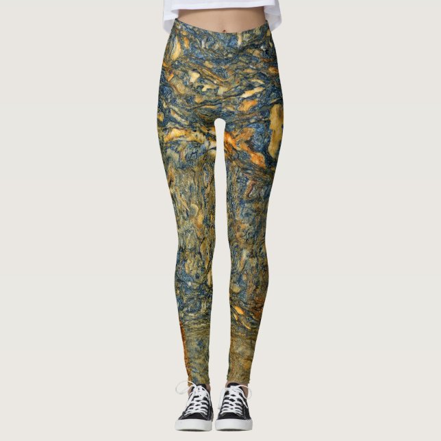 Leggings Motifs en pierre de granit (Devant)