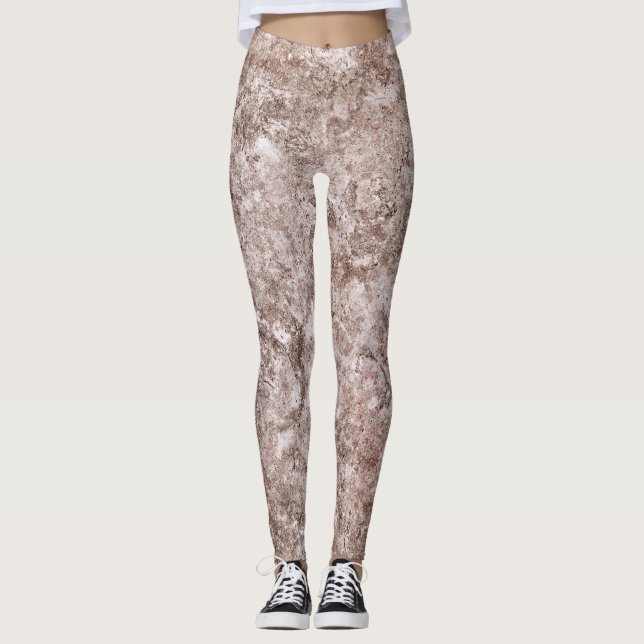 Leggings Motifs en pierre naturelle (Devant)