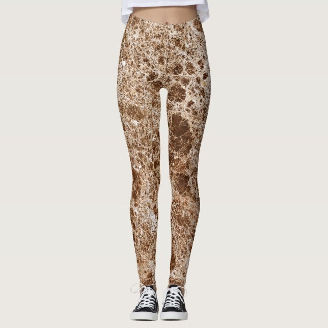 Leggings Motifs en pierre naturelle (Devant)