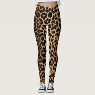 Leggings Motifs Leopard tendance