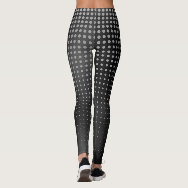 Leggings Motifs métalliques (Dos)