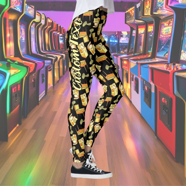 Leggings Motifs Retro Games (Créateur téléchargé)