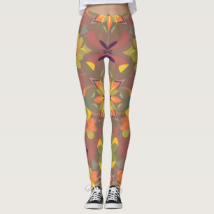 Leggings Motifs sans soudure - Doux Color Dig