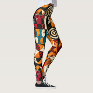 Leggings Motifs tribaux africains