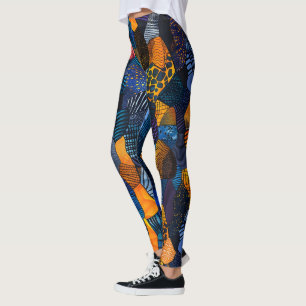 Leggings Motifs tribaux africains
