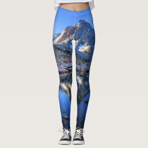 Leggings Mt Huxley au-dessus du lac Saphire - sentier John