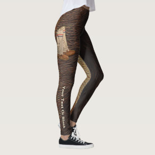 Leggings Mukluks Sur La Fourrure De Caribou