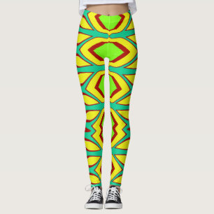Leggings Multicolore tout-sur-impression "Ratti_Creative_Ar