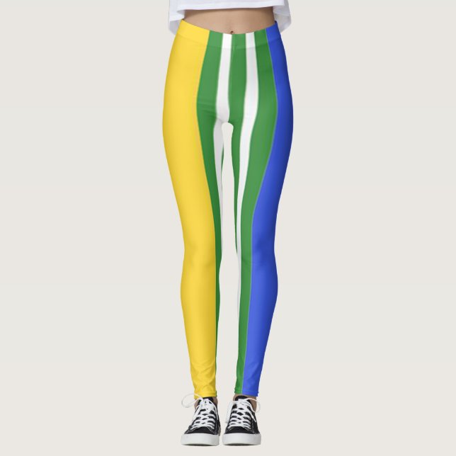 Leggings multicolores (Devant)