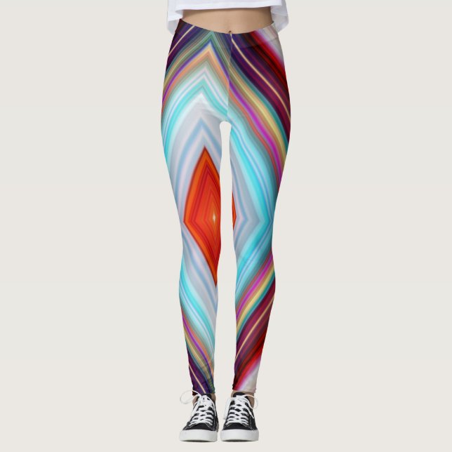 Leggings multicolores (Devant)
