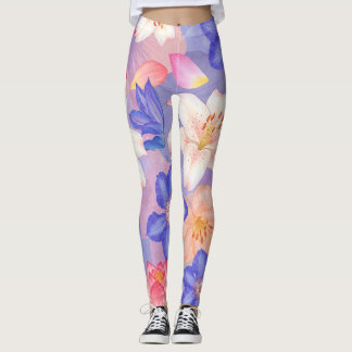 Leggings Mur de fleurs