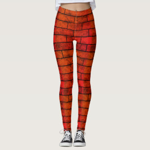 Leggings Mur en brique, brique