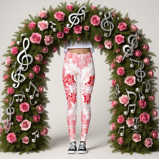 Leggings Murmures écarlates (Créateur téléchargé)