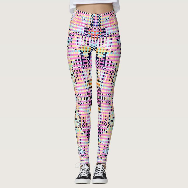 Leggings Murray Abstrait Motif (Devant)