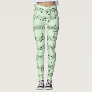 Leggings Musique de Green Sheet