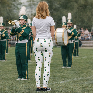 Leggings Musique de groupe de majorettes au trombone Lapin 