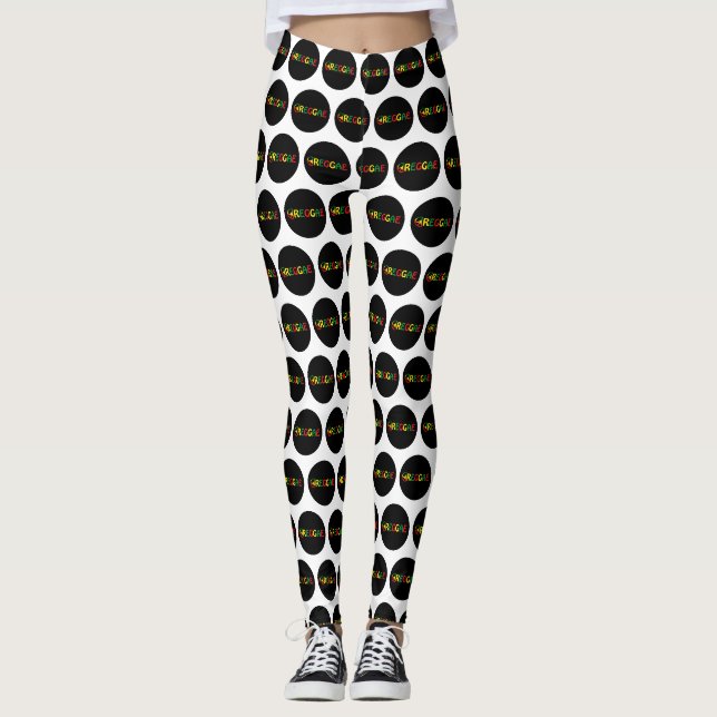 Leggings Musique reggae (Devant)